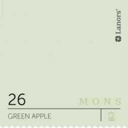 Краска Lanors Mons «Green Apple» (Зеленое яблоко), 26